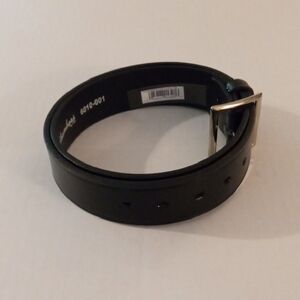 Chambers  Black Leather Belt